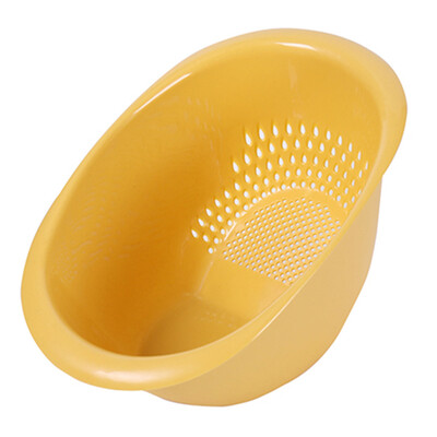 

Toponeto Plastic Kitchen Tool Fruit Vegetable D rain Basin Wash Filter Basket Colander