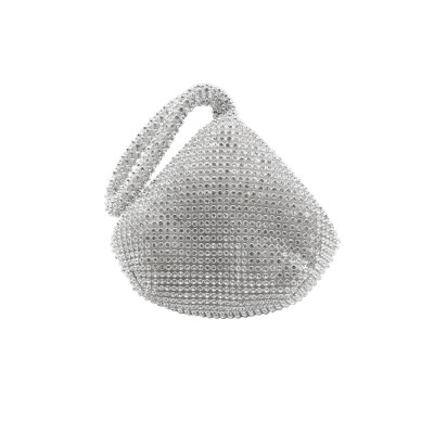 

Tailored Fashion Women Solid Shining Cocktail Party Bag Chain Phone Evening Bag