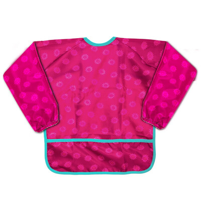 

Baby Bibs Waterproof Long Sleeve Apron Children Feeding Smock Bib Burp Clothes Soft Eat Toddler Clothing