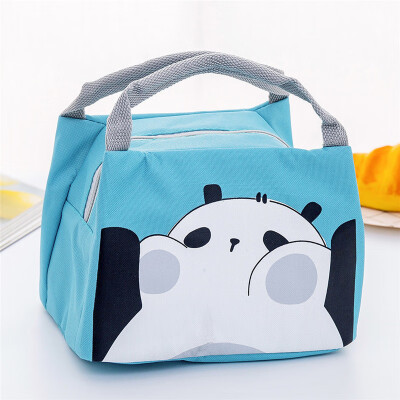 

2019 New Style Fashion Hot Portable Lunch Bags Insulated Canvas Box Tote Bag Thermal Cooler Food Picnic Bag