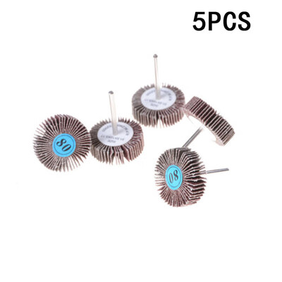 

5Pcs Grit Grinding Sanding Sandpaper Flap Wheel Discs For Power Rotary Tools