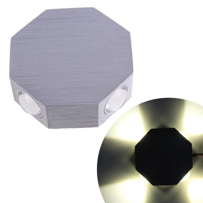 

4W Dimmable LED Wall Sconce Mount Light Hall Room Hotel Office Shop Modern
