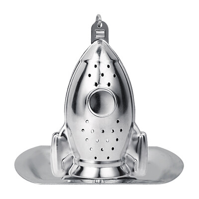 

1pc Rocket Shape Tea Infuser Diffuser Loose Leaf Strainer Spice Filter
