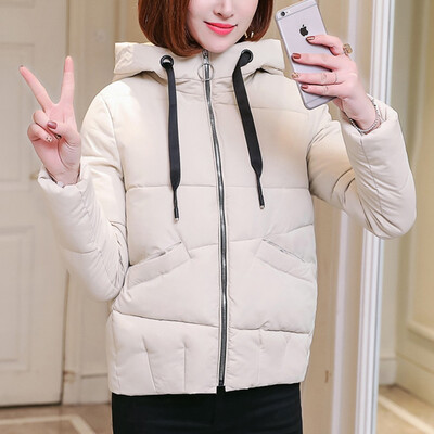 

Roseonmyhand Fashion Women Winter Warm Cotton Hooded Winter Jacket Long-Sleeved Coat