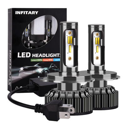 

Infitary yellow white color auto car headlight 3000k 6500K h4 led headlight bulb