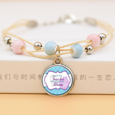 

DIY Bracelet--Mothers Day Gift Time Gemstone Ceramic Bracelet DIY Bracelet