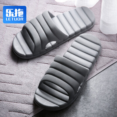 

Le drag slippers couple sandals men&women four seasons indoor home bathroom bath fashion casual swimming non-slip cool summer waterproof floor mute thick so