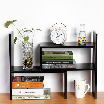 

DIY Table Desktop Storage Rack Display Shelf Organizer Counter Top Bookcase Desk BookcaseDesk Storage Rack