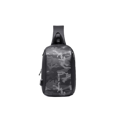 

New mens chest bag one shoulder bag leisure satchel youth business travel large capacity multi-function small backpack man