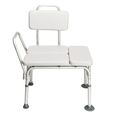 

3 Blow Molding Plates Aluminium Alloy Elderly Bath Chair 6 Gears Adjustable Bath Chair