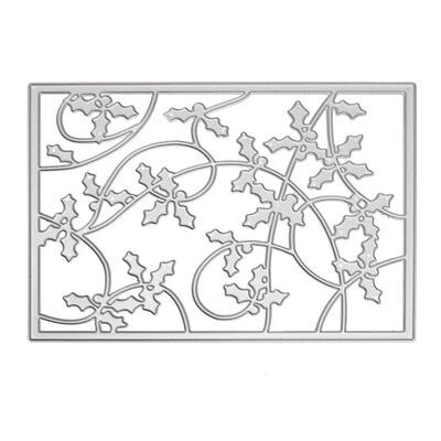 

Retangle Leaves Metal Cutting Die Stencil Scrapbook Template Photo Craft