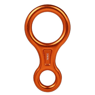 

Climb Figure 8 Descender 35KN Heavy Duty Rappel Descender for Climbing Belaying Rappeling