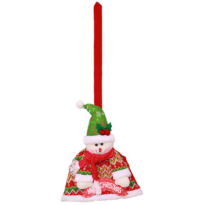 

Christmas Decoration Santa Claus Snowman Home Mall Hotel Creative Broom Cover