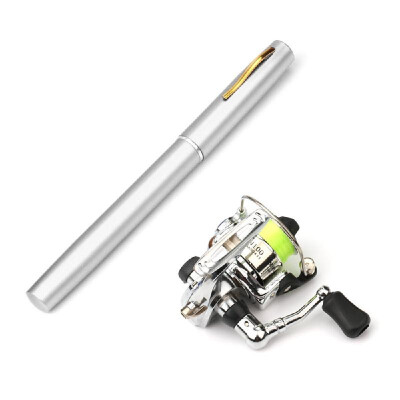 

1M 14M Pocket Collapsible Fishing Rod Reel Combo Mini Pen Fishing Pole Kit Telescopic Fishing Rod Spinning Reel Combo Kit