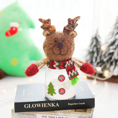

〖Follure〗Christmas Decoration Transparent Candy Jar Plastic Creative Ornaments Gift Box
