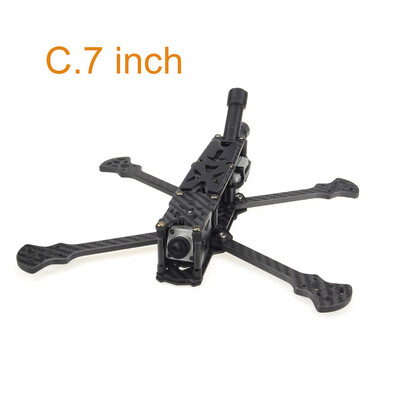 

Siaonvr HGLRC Sector V2 H 5 Inch Arm 5mm 3K C-arbon Fiber Frame Kit For Racing