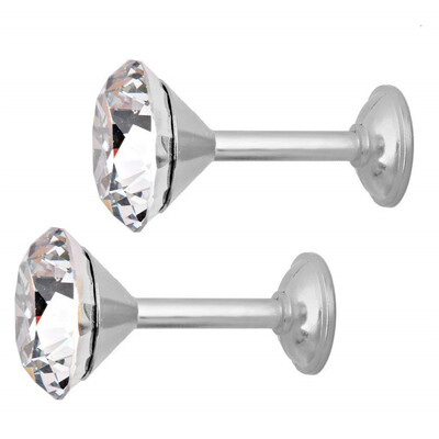 

Toponeto 2PC Crystal Curtain Hooks Curtain Buckle Wall Holdbacks Decorative Tiebacks