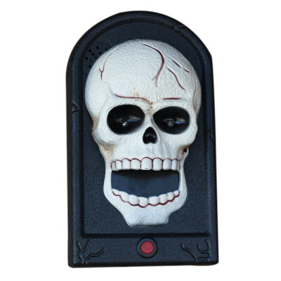 

Halloween Party Decoration Horror Doorbell Skull Pumpkin Vampire Illuminate Doorbell Halloween Sound And Light Props