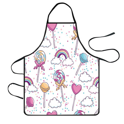 

Toponeto Home Women Waterproof Cute Cartoon Kitchen Restaurant Cooking Bib Apron Aprons