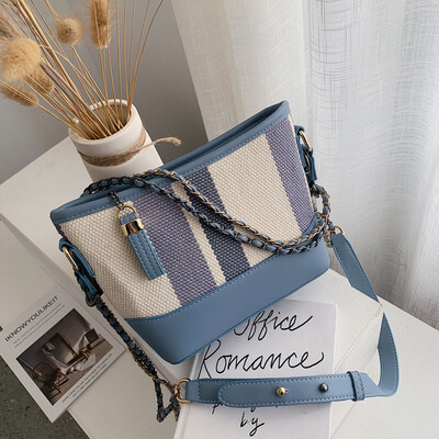 

Bag female new Korean version of the tide fashion color chain wandering bag wild single shoulder slung tide bag
