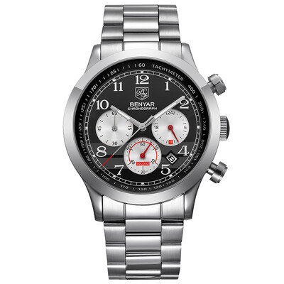 

BENYAR Waterproof Chronograph Watches Quartz Military Men Watch