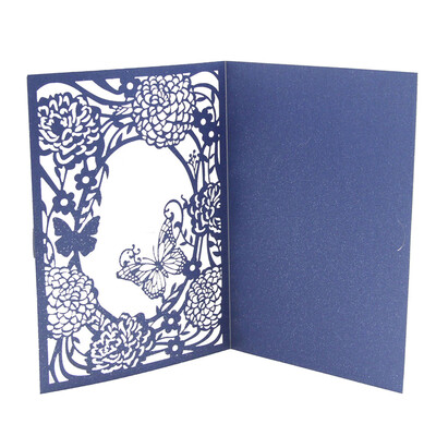 

〖Follure〗1Pcs Delicate Carved Romantic Wedding Party Invitation Card Envelope