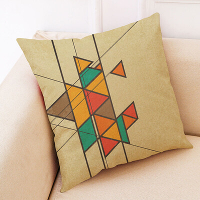 

〖Follure〗Cotton Linen Square Home Decorative Throw Pillow Case Sofa Waist Cushion Cover