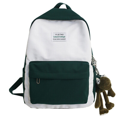 

Insfeng schoolbag female Korean version high school backpack Japanese junior high school students Da Panya shoulder Baosen Departm