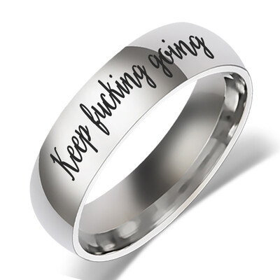 

Stainless Steel Ring Jewelry Gift creative