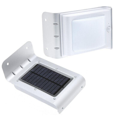 

Cross-border dedicated solar light outdoor waterproof 16led wall lamp induction street light garden lawn floor garden light