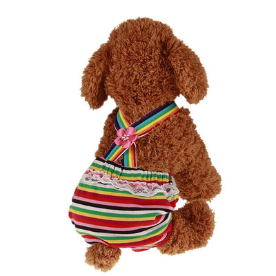 

Pet Sanitary Physiological Pants Dog Diaper Washable Female Dog Shorts Panties SML