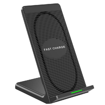 

N800 Fast Wireless Charger QI Standard 10W 9V Double Coils Phone Wireless Charging Stand Travel Charger Adapter For IPhone 8 X Sam