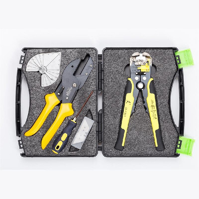 

Multifunctional Professional Cutting Pliers&Stripping Pliers Kit Angle Pliers&Split Blades with Dial 45 Degrees to 135 Deg