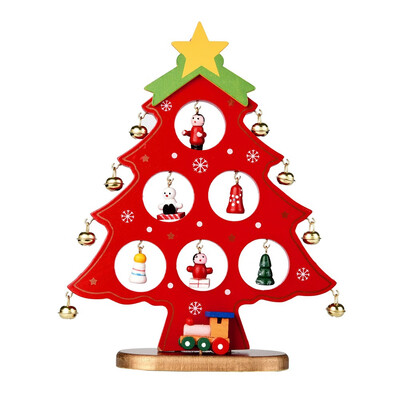 

Tailored Christmas tree Santa Claus Snowman Wooden Swing Decoration Decoration