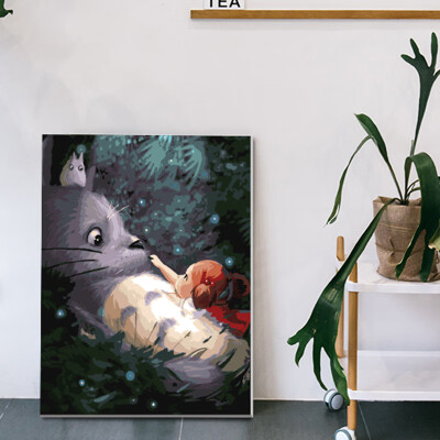 

diy digital painting 8410 chinchillas 4050cm childrens oil painting coloring drawing living room adult students children han