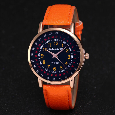 

Genuine Womens Roman Numerals watches women clock Luxury Fashion Leather Band Analog Quartz Round WristWatches Montre Femme &Ff
