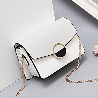 

Ins chain small square bag fashion in summer small fresh single shoulder oblique satchel bag