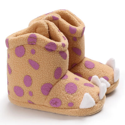 

Baby Girl Boots Weixinbuy Brand Newborn Infant Shoes Dots Monster Claw Shaped Bebe Zapatos Winter Warm booties