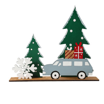 

Siaonvr Christmas DIY Wooden Ornaments Childrens Educational Toys Unique Party Supplies