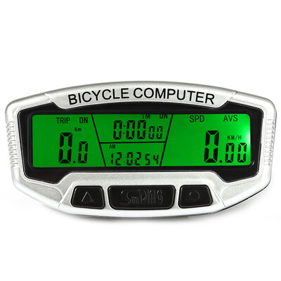 

SunDing SD - 558C Wireless Bicycle Computer Water Resistant Cycling Odometer Speedometer with LCD Backlight