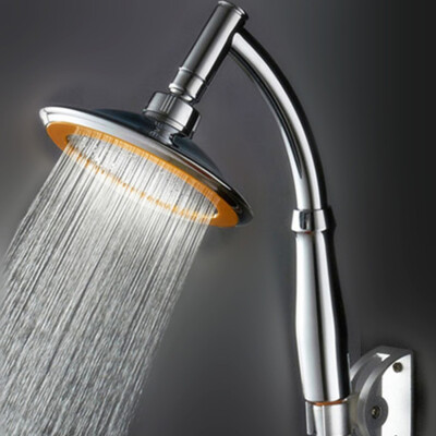 

Siaonvr Adjustable High Pressure Round Rainfal Sprayerl Top Bathroom Shower Head