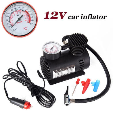 

300PSI 12V Portable Mini Air Compressor Auto Car Electric Tire Air Inflator Pump