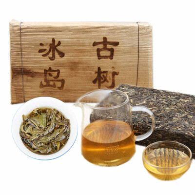 

Yunnan Raw Puer Icelandic Old Tree Tea Chinese High Quality Sheng Pu-erh Brick Green Food 1kg