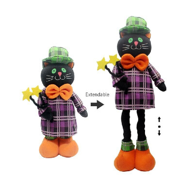 

Halloween Extendable Standing Doll Toy Halloween Party Supplies Decorations Ornaments Gift--Halloween