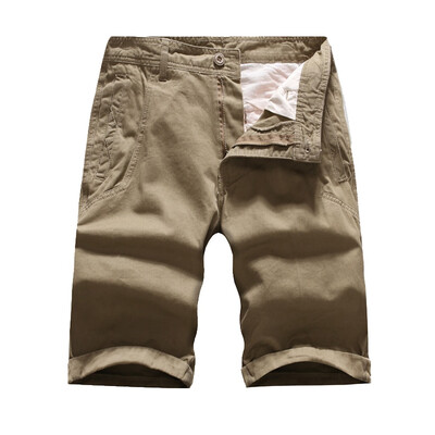 

Gobestart Mens Pocket Short Pants Casual Solid Color Straight Slim Fit Trousers Jeans