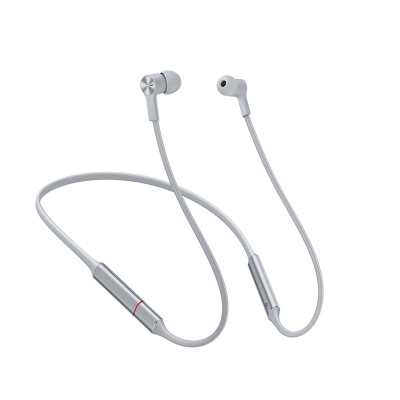 

Huawei HUAWEI FreeLace Wireless Headset Smart Flash Connected Fast Listening to Human Voice Bluetooth Headset Sports Headphones Huawei Headphones Silver Moon