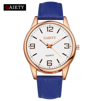 

GAIETY Fashion Exquisite Simple Women Dress Watch Leather Female Clock Womens Mini Design Wristwatch Clock Relogio Feminino 533