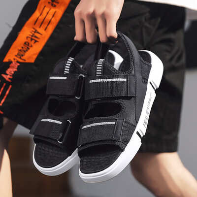 

Summer beach shoes mens breathable non-slip Joker new sandals outdoor summer driving tide students