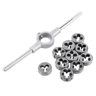 

Greensen 11PCSSet Screw & Die External Thread Cutting Tapping Hand Tool Kit