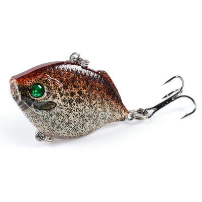 

45cm 88g Mini VIB Fishing Lures with Treble Hooks 3D Eyes Lifelike Fishing Bait Artificial Hard Bait Lure